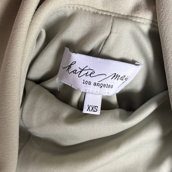 Katie May Strapless Sage Color with open back size xxs - Picture 11 of 11